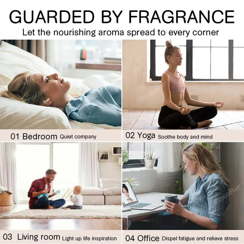 Volcano Flame Aroma Diffuser And Air Humidifier